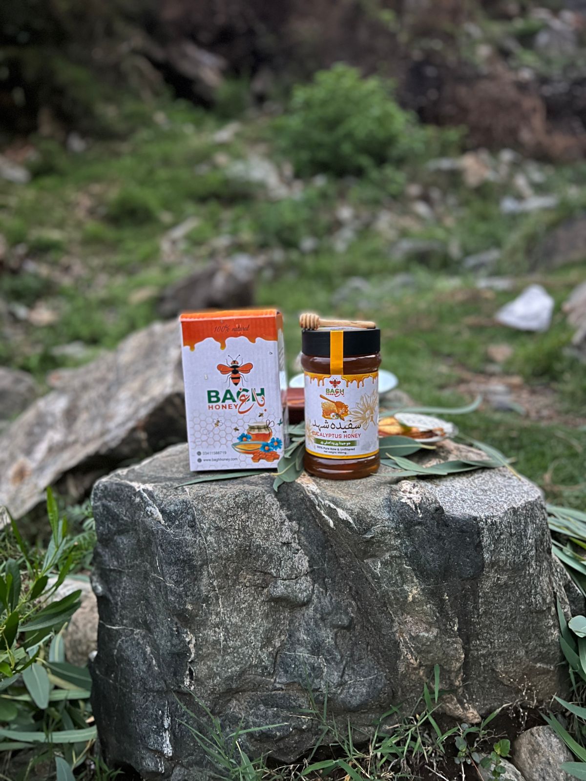 Pure & Raw Eucalyptus Honey – Lab Tested سفیدہ شہد