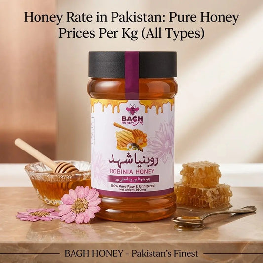 Honey Rate in Pakistan: Pure Honey Prices Per Kg (All Types)