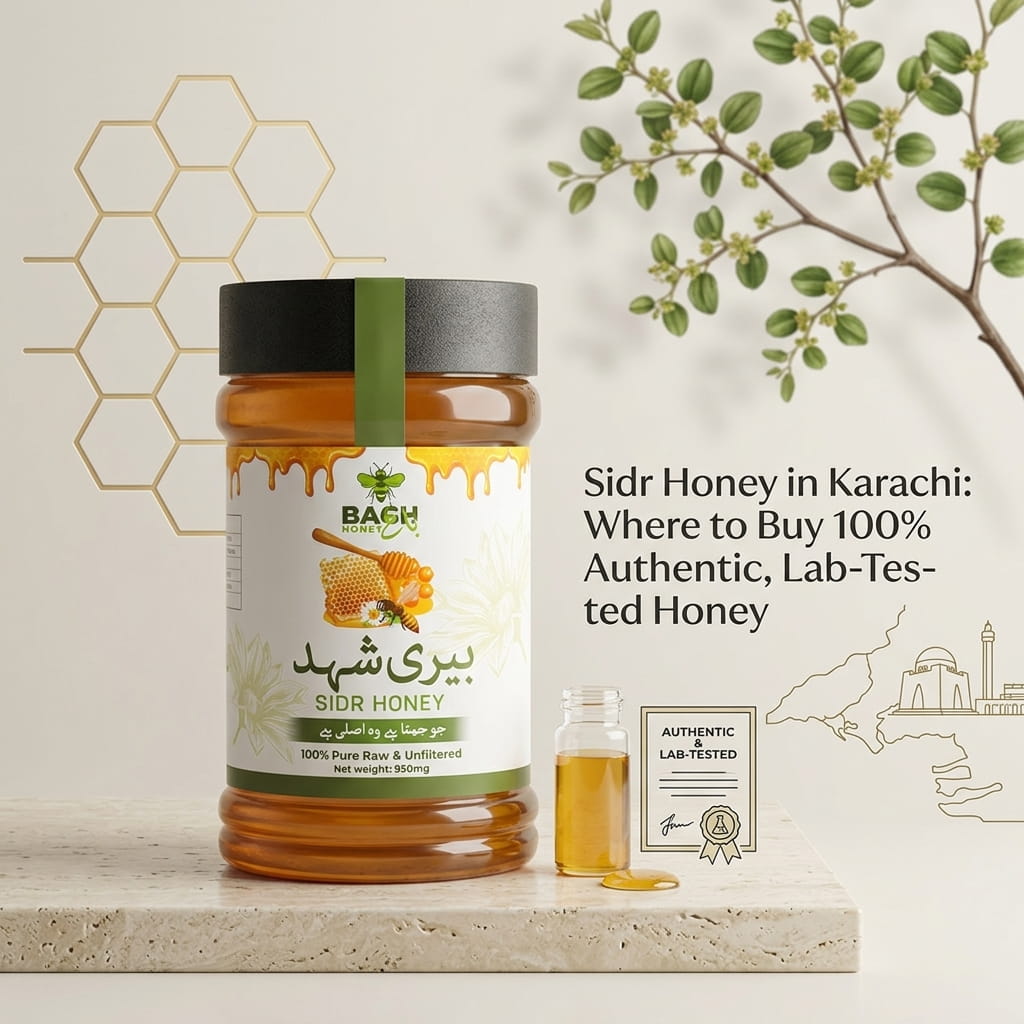 Sidr Honey in Karachi Where to Buy 100% Authentic, Lab-Tested Honey