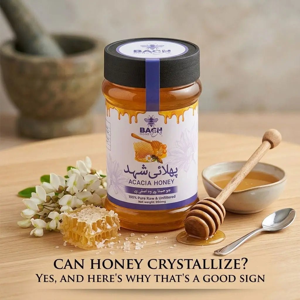 Can Honey Crystallize? Yes, and Here's Why That's a Good Sign - Bagh Honey