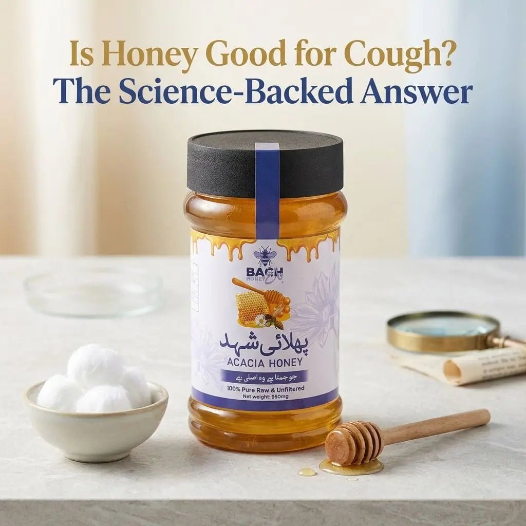 Is Honey Good for Cough? The Science-Backed Answer - Bagh Honey