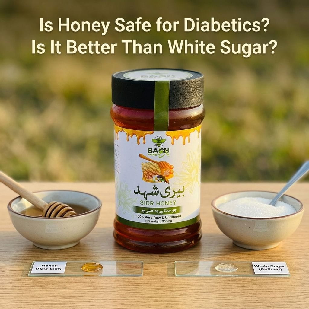 Is Honey Safe for Diabetics? Is It Better Than White Sugar? - Bagh Honey