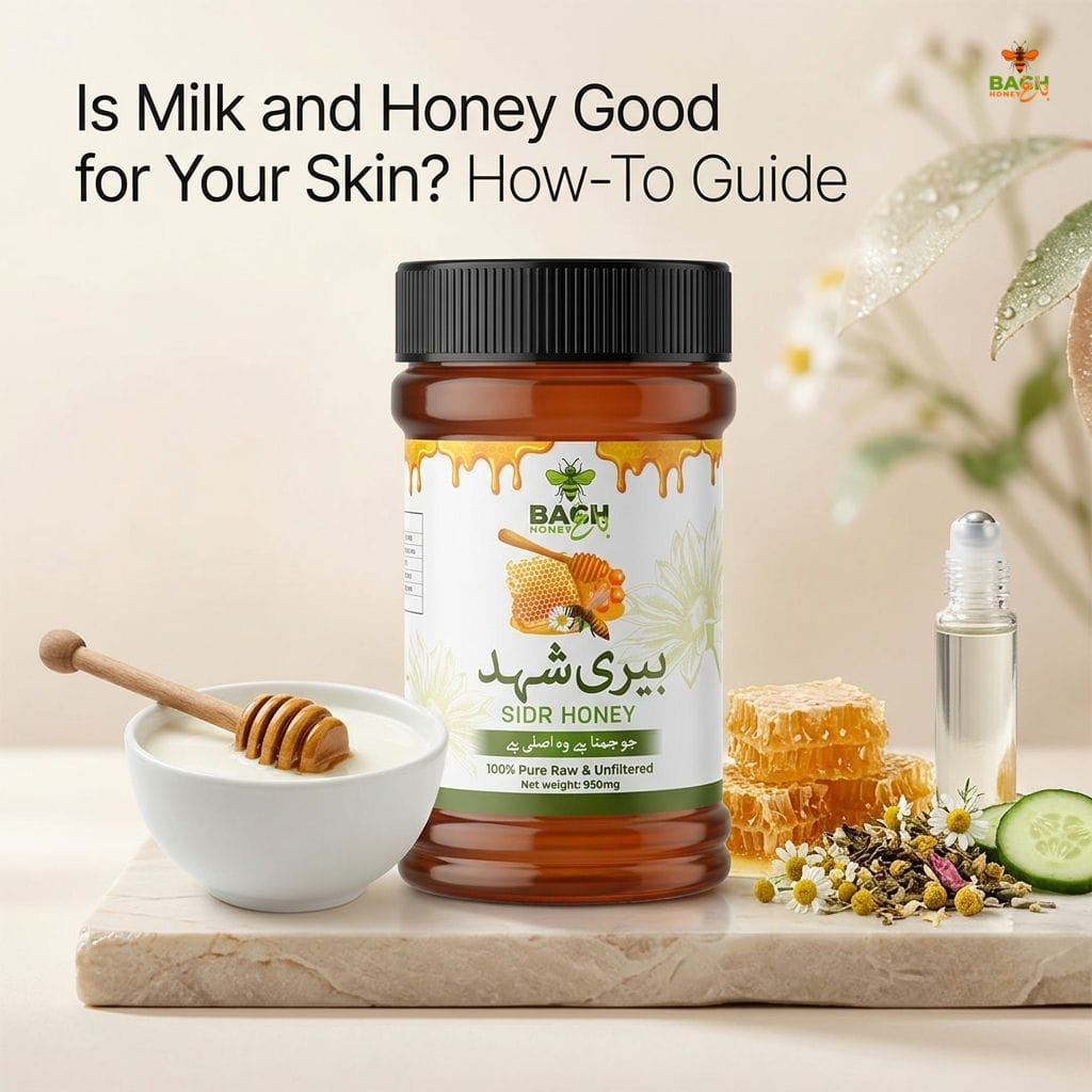 Is Milk and Honey Good for Your Skin? How-To Guide - Bagh Honey