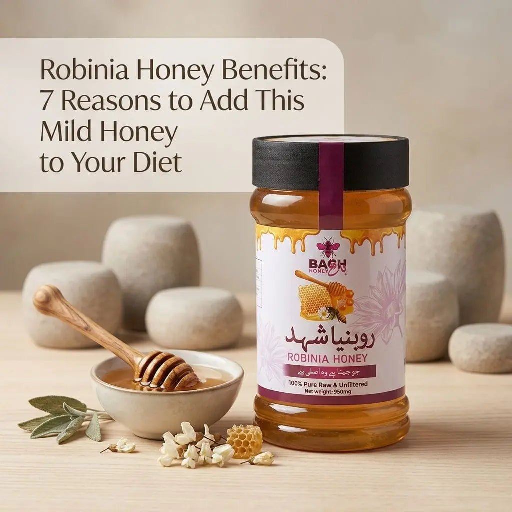 Robinia Honey Benefits: 7 Reasons to Add This Mild Honey to Your Diet - Bagh Honey