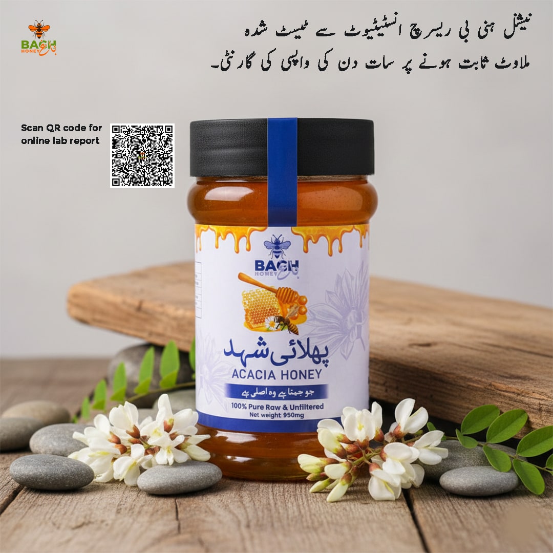 Acacia Honey – 100% Pure, Raw & Lab Tested