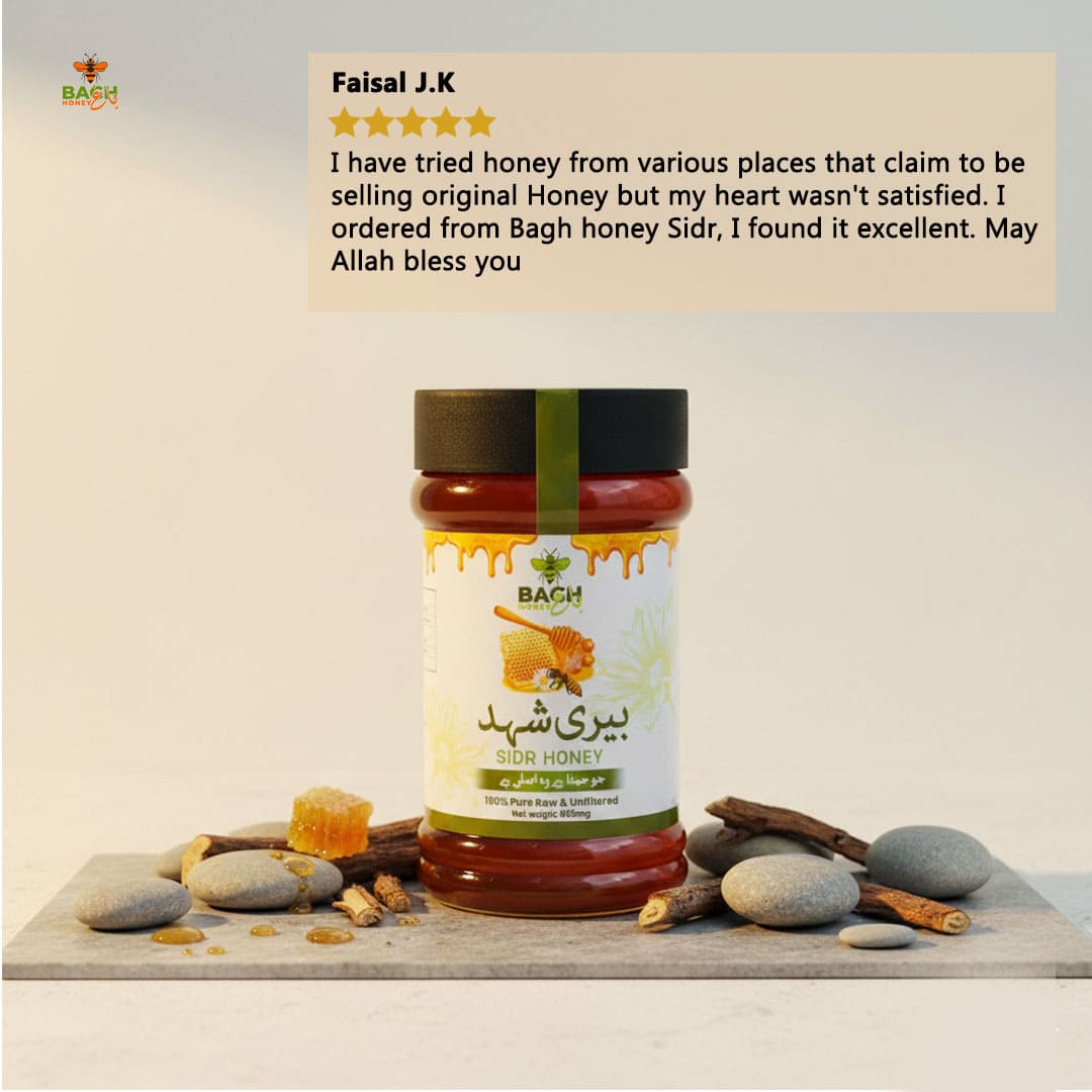 Premium Sidr Honey – 100% Pure, Raw & Lab-Tested