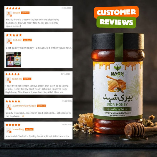 Premium Sidr (Beri) Honey – 100% Pure, Raw & Lab Tested بیری شہد