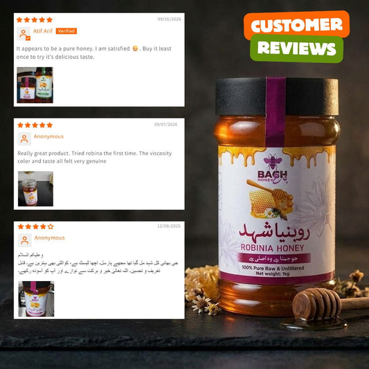 Robinia Honey – 100% Pure, Raw & Lab Tested روبنیا شہد