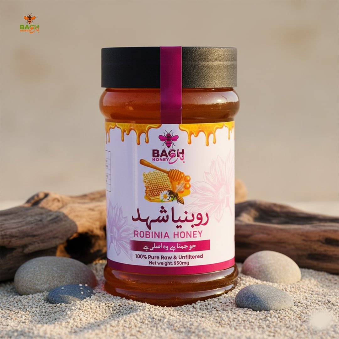 Raw Robinia Honey 2 Bundle Pack Lab (HBRI) Tested روبینیا شہد - Bagh Honey